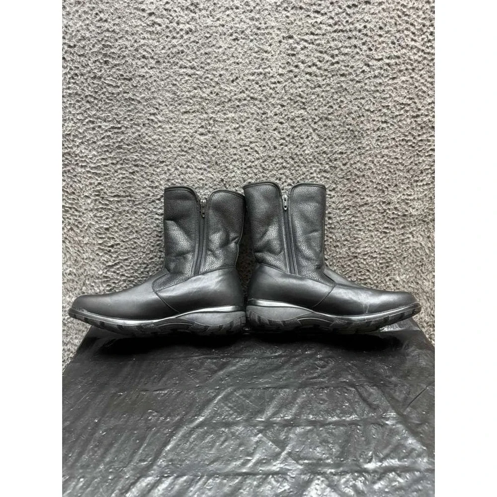 Toe Warmers Shield Leather Fur-Lined Waterproof Boots Black Womens Size‎ 11M US